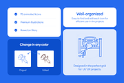 Animated Digital & Automotive Icons, an Outline Icon by Creative Stall (Thumbnail 2 of 3)