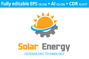 Solar Energy Logo, a Branding & Logo Template by Designoo (Thumbnail 3 of 6)