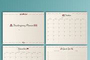 Thanksgiving Planner, Printable PDF, a Stationery Template by EasyLifePlanners (Thumbnail 1 of 4)