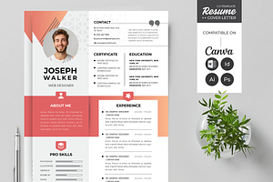 Resume Canva Template | Word, a Resume Template by Template Zone