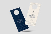 Minimalist Door Hanger Template, a Stationery Template by BrandPacks (Thumbnail 6 of 7)