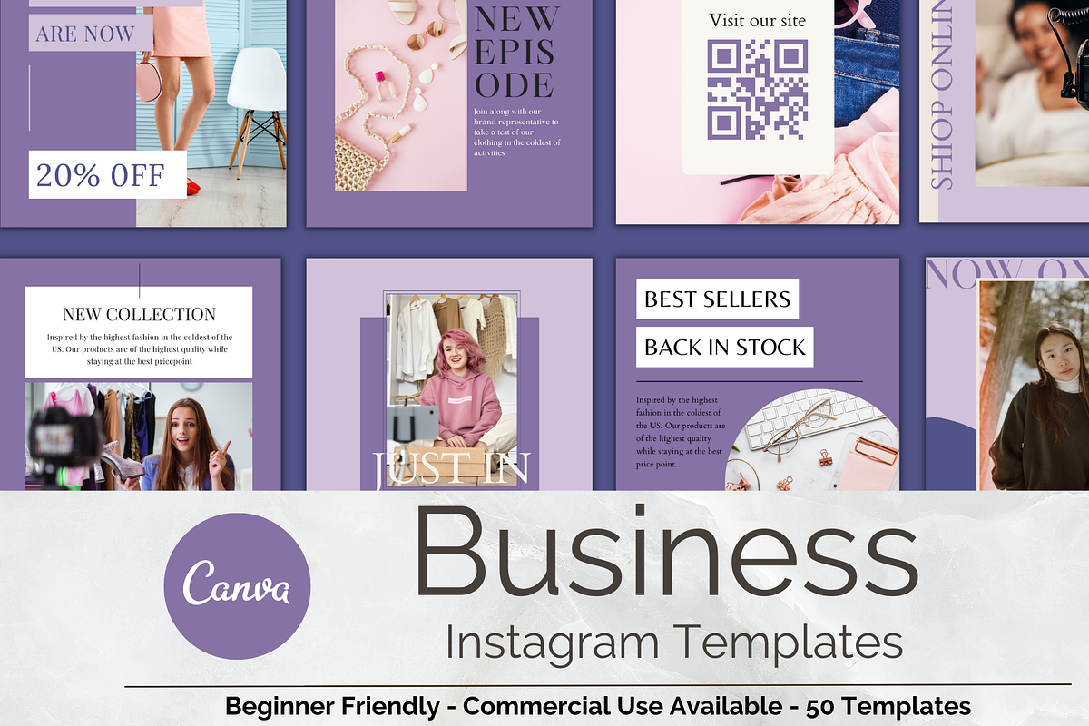 Instagram Template for Business, a Social Media Template by Social Assumptions (Photo 1 of 7)