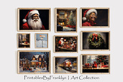 Black Santa Christmas Art Set, a Holiday Photo by PrintablesByFranklyn (Thumbnail 1 of 4)