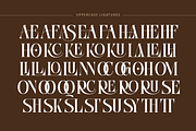 Bitho Luxury - Modern Logo Font, a Serif Font by Nirmana Visual (Thumbnail 6 of 11)