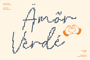 CS Brisa Disco, a Script Font by Craft Supply Co. (Thumbnail 7 of 8)