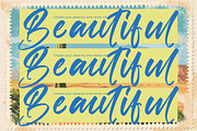 Bhaltron Modern Brush Handwritten, a Script Font by stylishtype.co (Thumbnail 4 of 20)