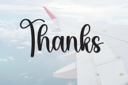 Airplane | Script Font, a Handwritten Font by Scratchones (Thumbnail 8 of 8)
