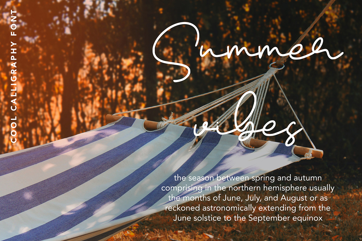 Brightwater - Cool Calligraphy Font, a Handwritten Font by Arendxstudio (Photo 10 of 10)