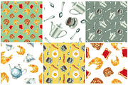 Watercolor breakfast set, a Pattern Graphic by lenavetka87 (Thumbnail 2 of 3)