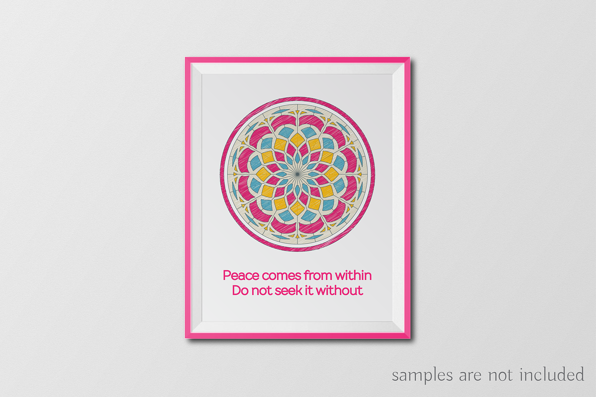 32 Mandalas Coloring Pages, an Object Graphic by dacascas (Photo 3 of 3)