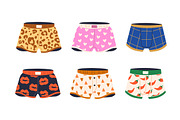 Men underwear, different pants set, an Object Illustration by Good Studio (Thumbnail 2 of 4)