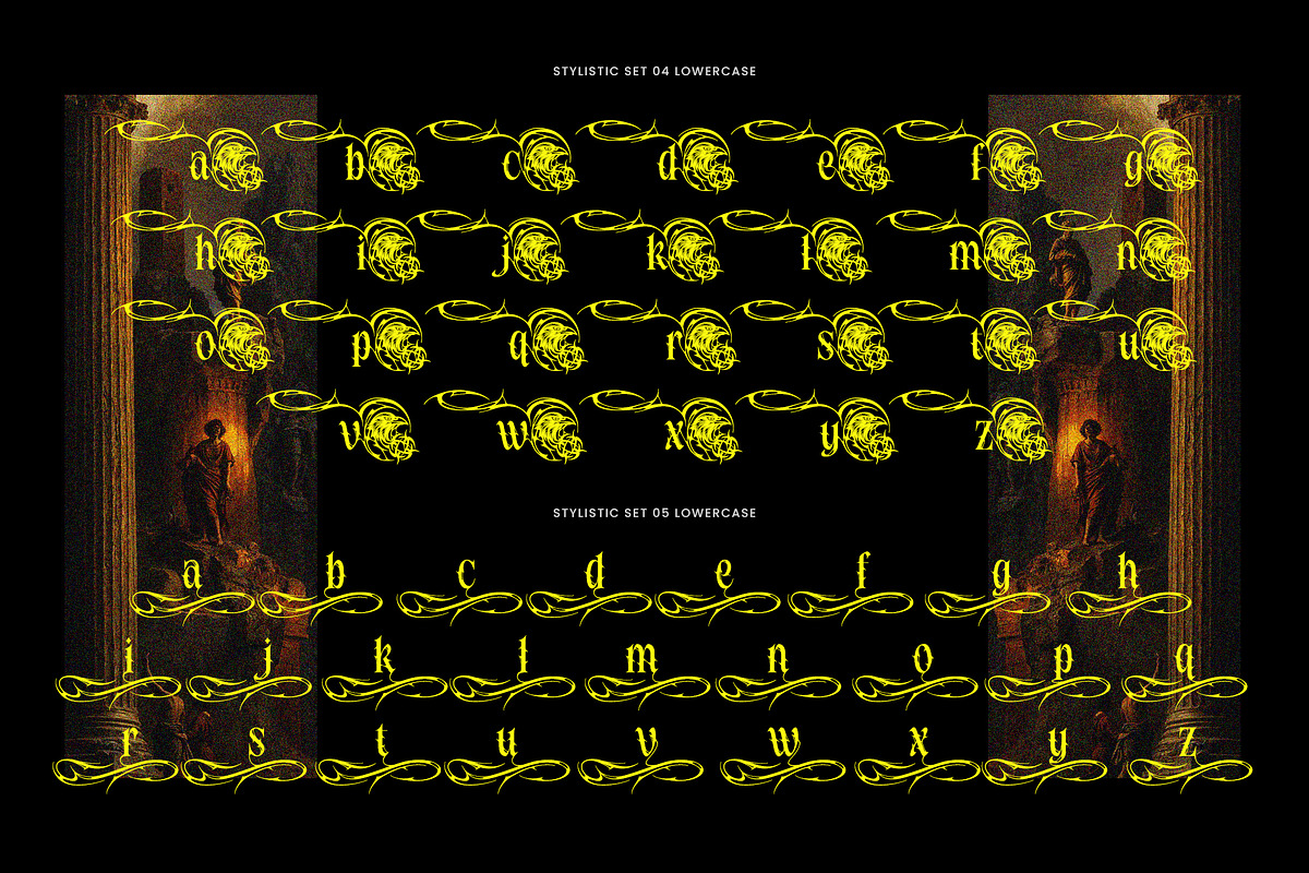 Melted Stigma Typeface, a Serif Font by alit design (Photo 19 of 20)