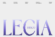 Lecia Disco, a Serif Font by Craft Supply Co. (Thumbnail 1 of 8)