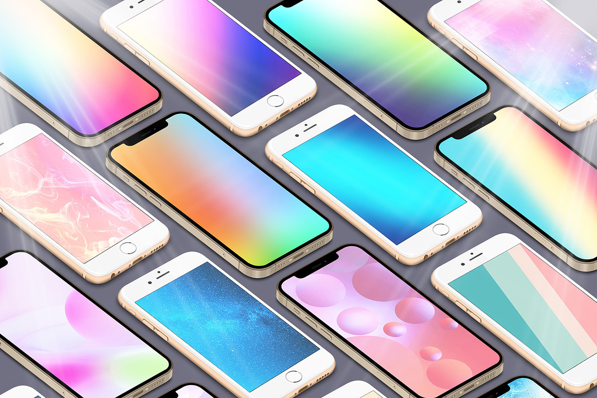 3D iPhone Presentation Mock-Up 04, an iPhone Mockup by Graphicsworld125 (Photo 5 of 9)