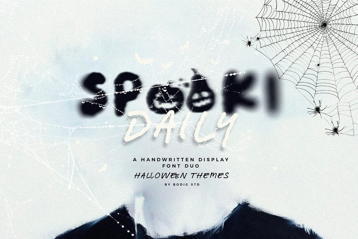 Spooki Daily Font Duo, a Font by BodigStd (Photo 1 of 10)