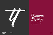 American Legend, a Script Font by Aluyeah Studio (Thumbnail 5 of 14)