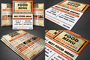 Food Menu Big Bundle, a Flyer Template by AfzaalGraphics (Thumbnail 3 of 22)