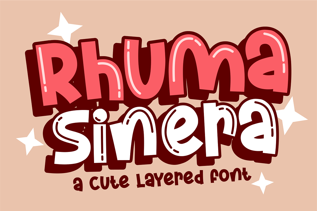 Rhuma Sinera Font, a Handwritten Font by Mabhal Studio (Photo 1 of 9)