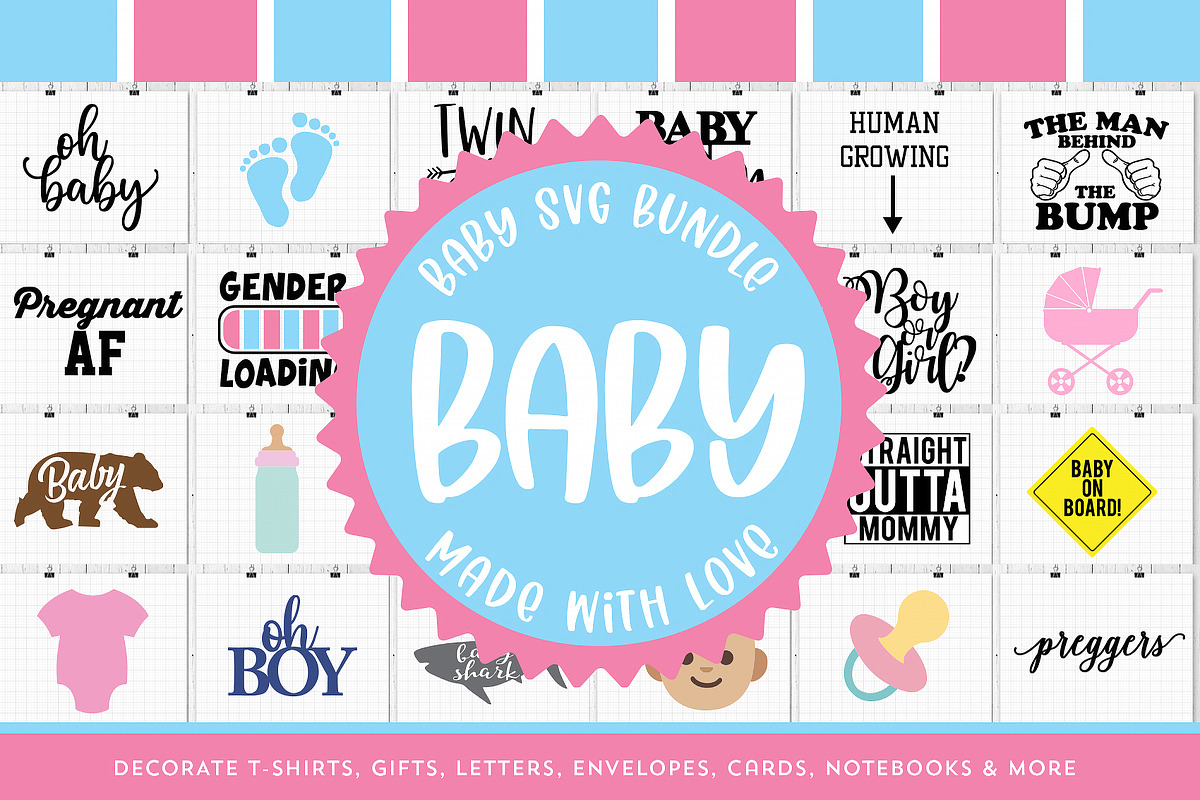 Baby SVG Bundle, a Person Illustration by Graphic Gloss (Photo 1 of 3)