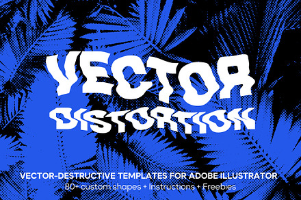 Vector Distortion Illustrator Kit