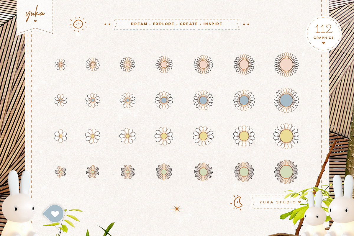 Little Flowers, an Illustration by Yuka Baby (Photo 4 of 4)