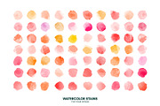 Huge set watercolor vector stains, a Texture Graphic by Ibrin's Shop (Thumbnail 11 of 14)