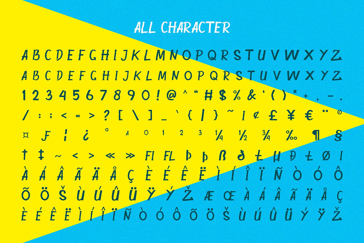 Berkin Rough, a Sans Serif Font by Craft Supply Co. (Photo 8 of 8)