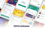 Eventrue Event Boking Mobile App UI, an UI Kit Template by Lumina_ui_ux202 (Thumbnail 7 of 7)