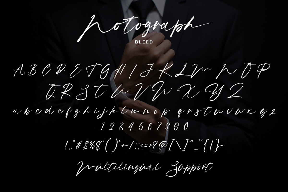 Notograph -  a Classy Signature, a Script Font by Vava Aryanto (Photo 8 of 9)