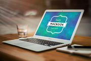 Mockup Macbook Air 1, an iPad Mockup by Design Bits (Thumbnail 4 of 4)