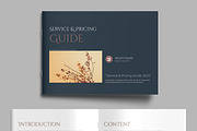 Services and Pricing Guide Book, a Brochure Template by MightyDesign (Thumbnail 2 of 9)