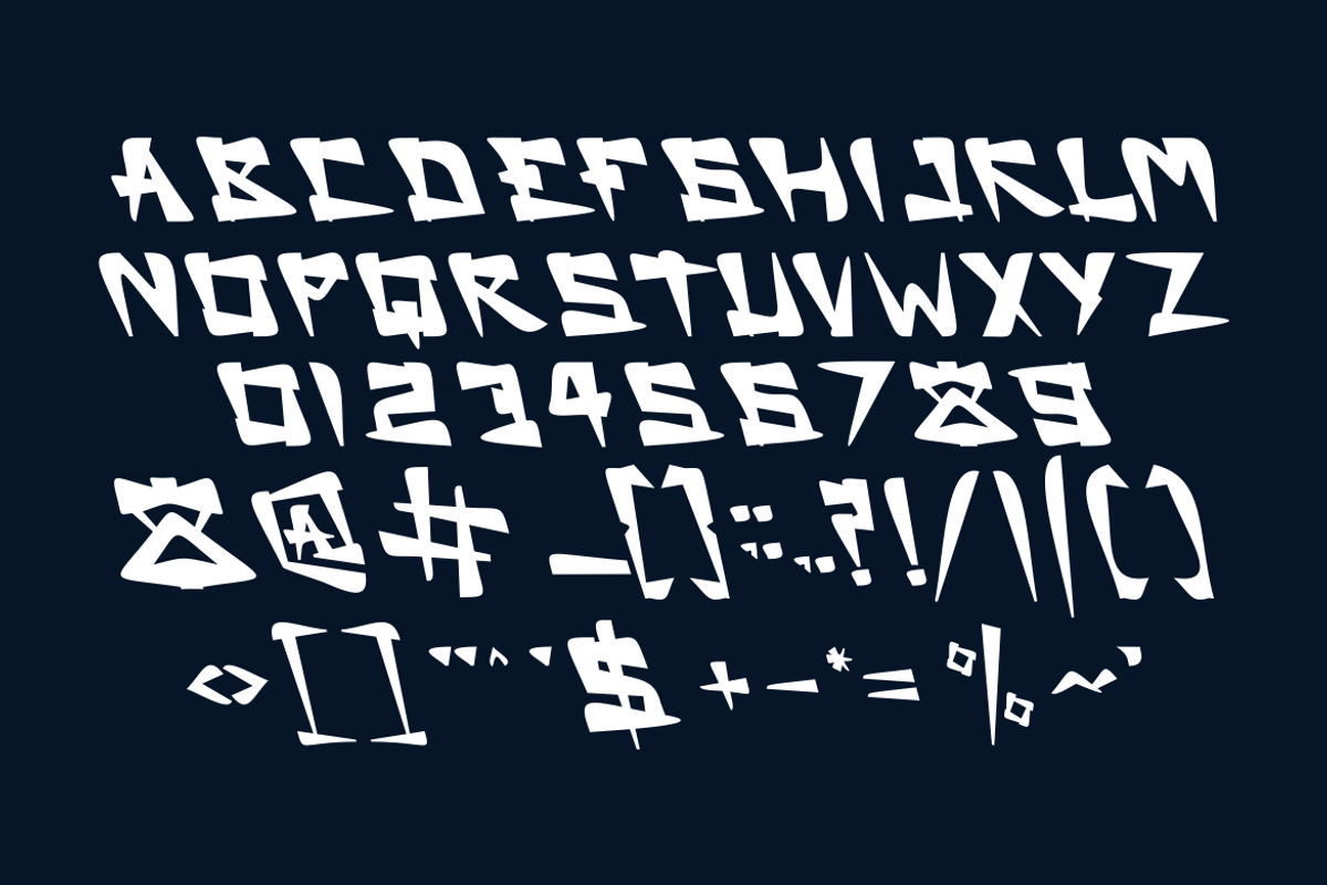 Full senyum font, a Serif Font by VectorCraft (Photo 3 of 4)