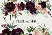 Watercolor Floral Bundle 90 in1, an Animal Illustration by whiteheartdesign (Thumbnail 17 of 50)