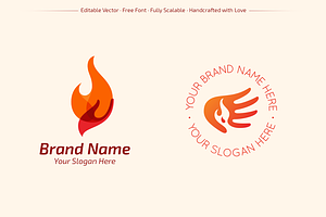 Hands of Fire Logos