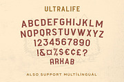 Ultralife Typeface, a Sans Serif Font by IronbirdCreative (Thumbnail 3 of 12)