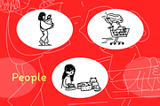 Food & Grocery – Illustration Set, a Food Illustration by Tanka (Thumbnail 4 of 4)
