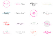 Girlboss Premade Branding Logos, a Branding & Logo Template by SNIPESCIENTIST (Thumbnail 7 of 21)