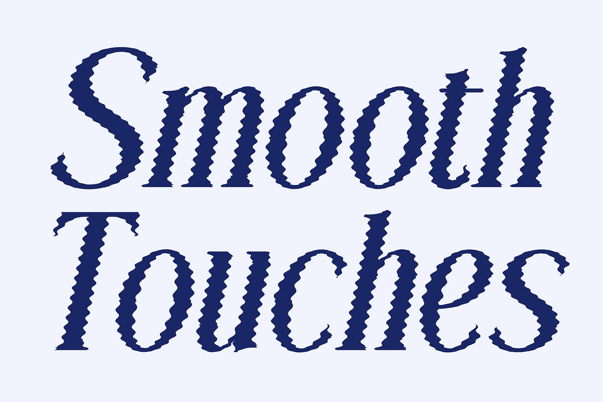 CS Alma Distort, a Serif Font by Craft Supply Co. (Photo 2 of 8)
