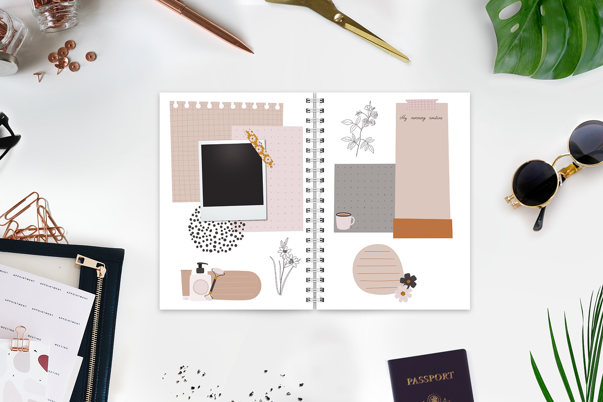 Digital bullet journaling, an Object Graphic by Digitaliya (Photo 2 of 10)