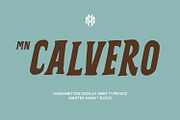 MN Calvero - Vintage Handwritten Duo, a Handwritten Font by Mantra Naga (Thumbnail 1 of 16)