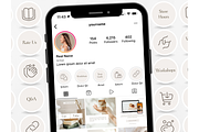 100 Soap Story Highlight Covers, a Social Media Template by PatternLab. (Thumbnail 6 of 9)