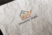 Real Estate Investment Stats Logo, a Branding & Logo Template by jongcreative (Thumbnail 2 of 3)
