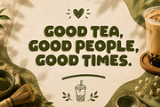 Jurexo Tuku - Display Boba Font, a Handwritten Font by twinstd (Thumbnail 8 of 12)