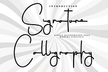 Signature Calligraph