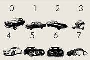 Cars Dingbats Font, a Symbol Font by Minimalartstudio (Thumbnail 7 of 8)