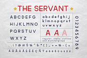 The Servant, a Sans Serif Font by TGIF.STD (Thumbnail 2 of 5)
