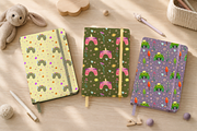 SUMMER SUPPORT FRIENDS Patterns, a Seasonal Illustration by FaliushViktoriaArtist (Thumbnail 4 of 11)