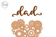 Dad Decorative Multilayer Template, a Templates & Theme by LaserCutano (Thumbnail 5 of 8)