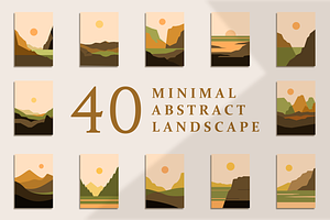 Minimalist Abstract Landscape