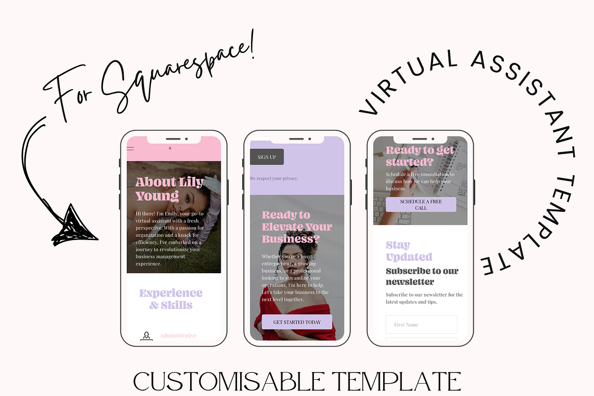 Lily Young VA Website Template, a Squarespace Template by Lumina Alchemy (Photo 7 of 11)